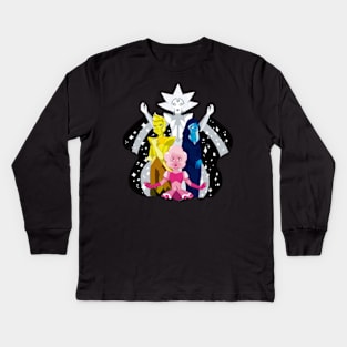 Steve Universe - The Diamonds Kids Long Sleeve T-Shirt